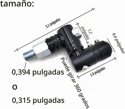 Vista 3 de MAMIKO Espejos Universales para Motocicleta, Espejo Lateral Retrovisor Convexo de Manillar con Perno de Elevación M8 M10, Compatible con Bicicleta