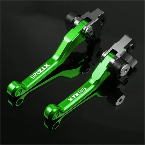 Vista 6 de Manillar de palancas para Yamaha XTZ125 XTZ 125 2003-2016 2014 2013 2012 2011 2010 2009 2008 2007 2006 2005 2004 Motocross Accesorios Pivot ke Negro