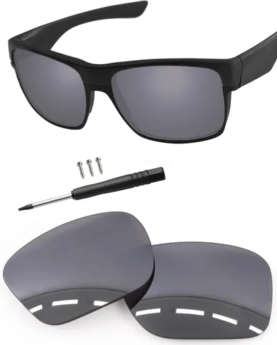 Vista 8 de 1.6MM Polarized Replacement Lenses & Accessories for Oakley TwoFace Family Sunglasses Iridium negro - Policarbonato polarizado