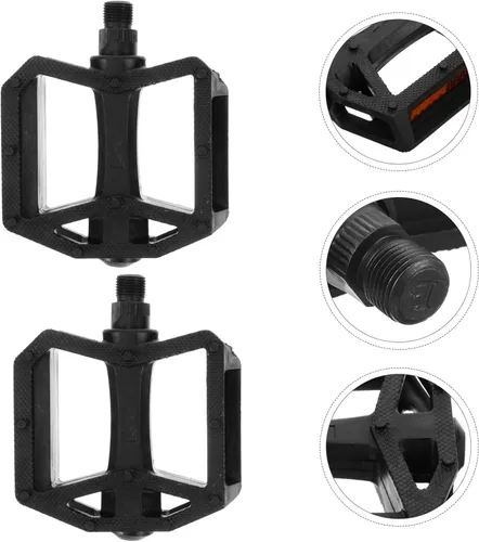 Vista 8 de BESPORTBLE 2 unids pedales de bicicleta de montaña Pedales de bicicleta para ciclismo piezas de bicicleta de montaña Pedales de ciclismo Pedales