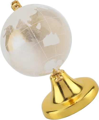 Vista 7 de Bola mágica redonda de la esfera del mundo del globo de la tierra bola de cristal con soporte Decoración de arte para el hogar Oficina Decoración