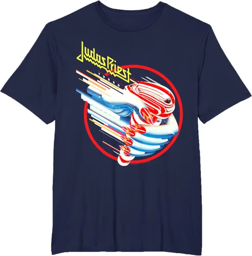 Vista 16 de Judas Priest Camiseta Turbo Album Negro