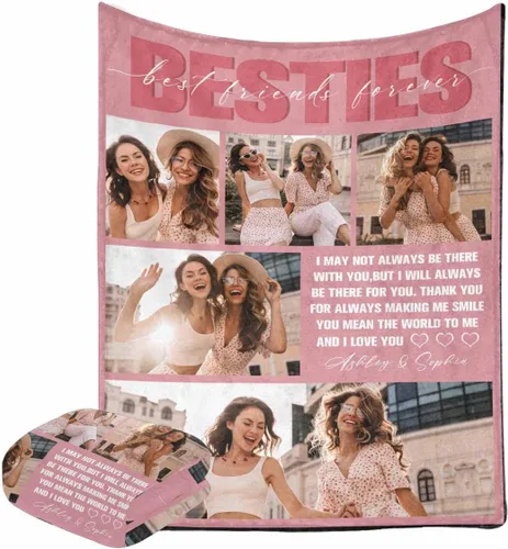 Vista 22 de Caisuedawn Manta conmemorativa con nombre personalizado con fotos, manta personalizada de ángel de condolencia por pérdida de madre, papá y abuela