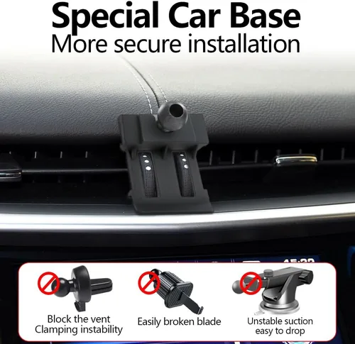 Vista 2 de Soporte para teléfono de coche para Cadillac XTS 2013 2014 2015 2016 2017 2018 2019 Auto Accesorios Decoración Interior Soporte de teléfono celular