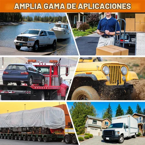 Vista 6 de Anclajes de Amarre de Anillo en D Empotrados, Paquete de 4 (6,000 Libras), Amarres de Piso de Remolque de Servicio Pesado y Puntos de Anclaje