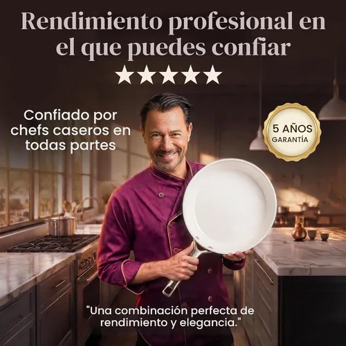 Vista 6 de GOTHAM STEEL Hammered 10 Pc Pots and Pans Set Non Stick Ceramic Cookware Hammered Cream