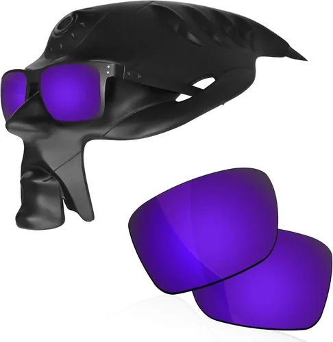 Vista 13 de Polarized Lenses Replacement for Oakley Holbrook Metal OO4123 Sunglasses Austin Gold Mirrorfirm - Geekpolar