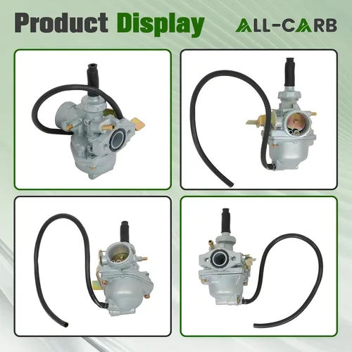 Vista 6 de Carburador y barra de agarre del manillar y cable del acelerador de repuesto para Honda CRF50F XR50R Z50 Z50A Z50R Carb