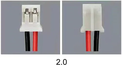 Vista 3 de WEIMAA - Paquete de 10 baterías de litio ER18505 de 3.6 V 4000 mAh tamaño A batería de litio primaria con conector 2.0 10 Pack