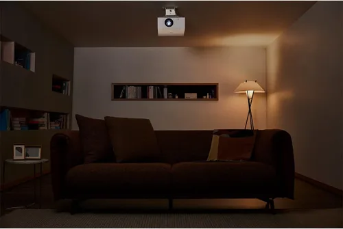Vista 9 de LG Proyector CineBeam UHD 4K HU710PW - Proyector inteligente DLP para cine en casa, color blanco