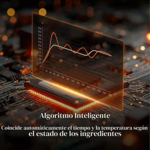 Vista 4 de Freidora de aire inteligente de 8.5 cuartos con cámara de alimentos