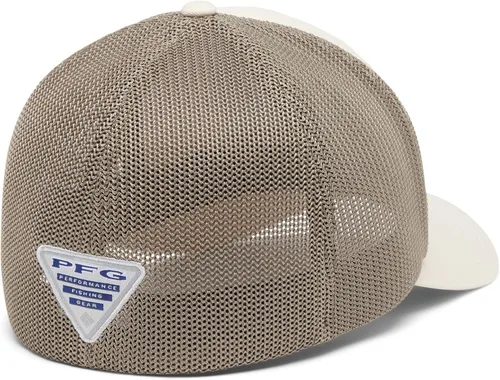 Vista 363 de Columbia Gorra de bola de malla Bandera antigua de malva/blanco/pescado
