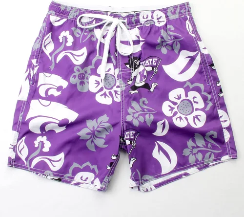 Vista 69 de Wes and Willy NCAA Traje de baño floral para hombre