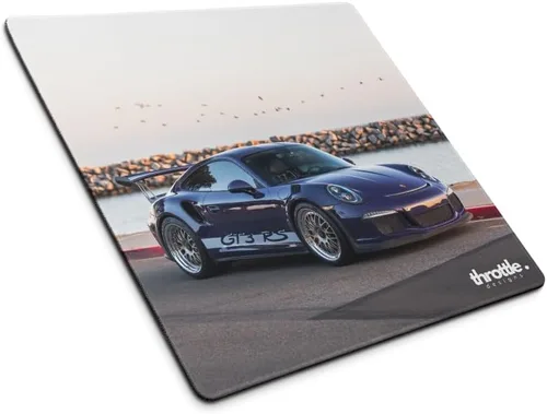 Vista 4 de Supercar 911 GT3 RS - Alfombrilla de mouse para juegos #001 - Grande 18 x 16 pulgadas, antideslizante, lavable, deslizamiento suave