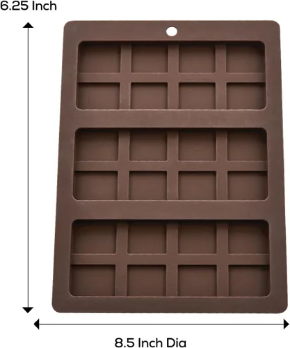 Vista 3 de Mrs. Anderson's - Molde para hornear, color chocolate