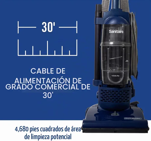 Vista 6 de Sanitaire Aspiradora Comercial Vertical Profesional Sin Bolsa con Herramientas, SL4410A