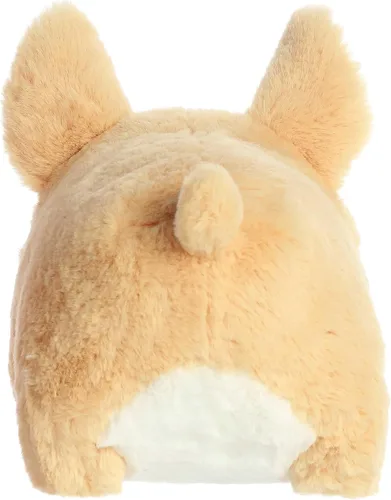 Vista 4 de Aurora Adorable Spudsters Colby Corgi - Animal de peluche – Forma redonda que hace que los abrazos reconfortantes – Perfecto para niños de todas