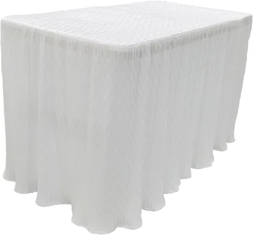 Vista 7 de The Folding Table Cloth 4 pies negro 24x48x29