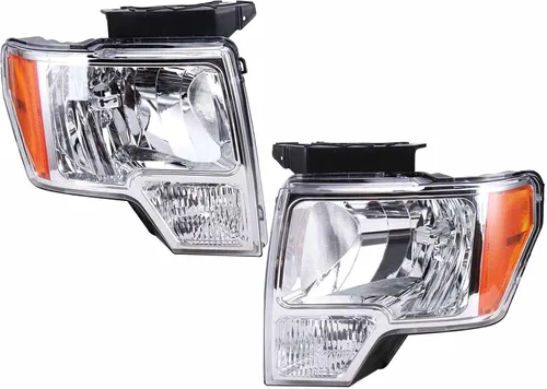 Vista 10 de APA - Conjunto de faros delanteros de repuesto para 2003 2004 2005 03 04 05 Cavalier par de pasajeros derecho y lado izquierdo del conductor Par