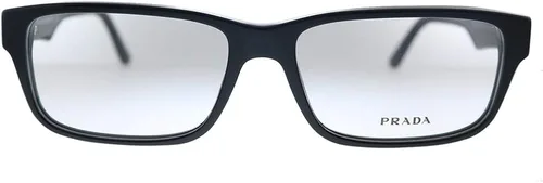 Vista 2 de Prada Heritage PR 16MV 1AB1O1 - Lentes rectangulares de plástico negro brillante 2244in