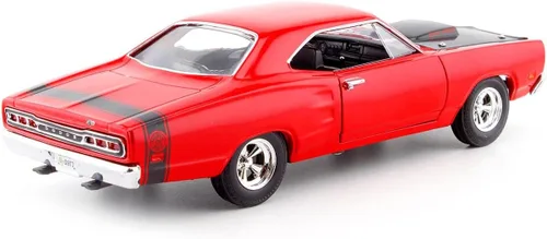 Vista 3 de MOTOR MAX 1:24 W/B AMERICAN CLASSICS 1969 DODGE CORONET SUPER ABEJA