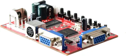Vista 4 de Mcbazel Juego de arcada VGA a CGA RGBS CVBS S-Video Converter Board GBS-8100
