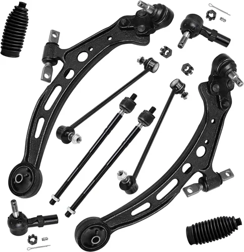 Vista 657 de Detroit Axle - Kit de suspensión frontal de 10 piezas para Dodge Avenger 2008-2014, Chrysler Sebring 2007-2010, 2 brazos de control inferiores, 2