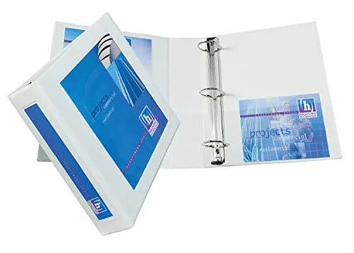Vista 14 de Avery® Carpeta de 3 anillos con marco resistente, anillos de 1 pulgada, 1 Blanco