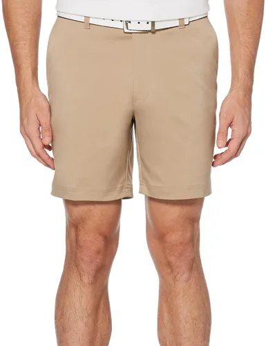 Vista 8 de PGA Tour Men's 7” Flat Front Performance Stretch Golf Shorts with Active Waistband Caviar