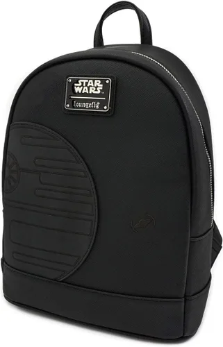 Vista 2 de Loungefly x Star Wars Death Star Mini mochila (talla única, negro)
