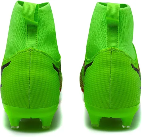 Vista 4 de UNIQUFERANGER Foture 4.1 Netfit FG AG - Tenis de fútbol atléticos XX 17.2 con tacos de suelo firme (talla 4-9 de EE. UU.)