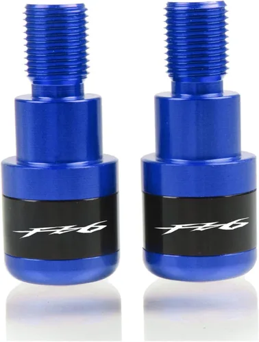 Vista 15 de Para Yamaha FZ6/FZ6R/FAZER FZ 6 R 6R FZ6 FZ 6 Motocicleta 7/8" 0.866 in Manillar Extremos Puños Slider Manillar Barra Extremos Tapones (Color: 1)