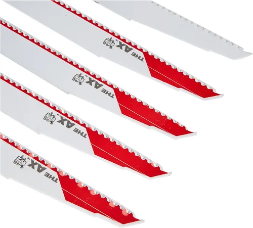 Vista 2 de Milwaukee 48-00-5027 The AX - Hoja Super Sawzall de 12 pulgadas, 58 TPI Super Sawzall, paquete de 5, bi-metal