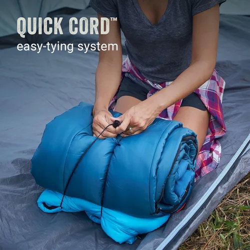 Vista 6 de Coleman Kompact - Saco de dormir, ligero para interiores y exteriores, para adultos, 20°F/30°F/40°F opciones para camping, senderismo, mochilero