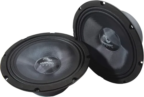 Vista 4 de Harmony Audio HA-CMB8 - Altavoces estéreo para coche Cabron Midbass de rango medio de 8 pulgadas, 2 pares