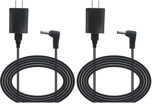 Vista 5 de Adaptador de corriente para interiores y exteriores, enchufe de barril para Ring Stick Up Cam/Plug-in 3ª generación/2ª generación y Ring Pan Tilt