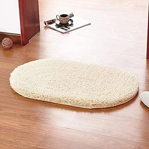 Vista 15 de JYDQM Tapete de baño grueso con memoria para inodoro, bañera, sala de estar, puerta, baño, absorbente, tapete antideslizante para el suelo del pie