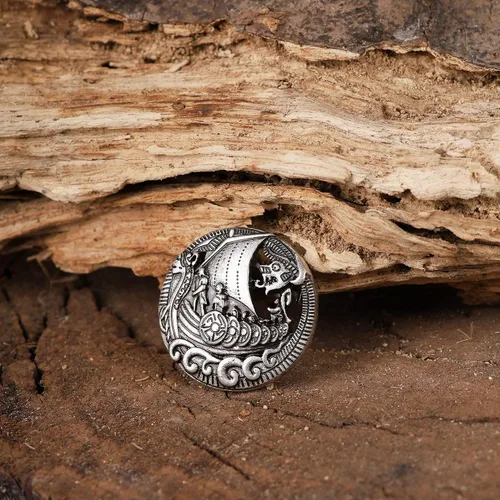 Vista 4 de HAQUIL Chal Bufanda Capa Mujer Nórdico Viking Ropa Sujetadores Broche Vintage Celta Pin Broche