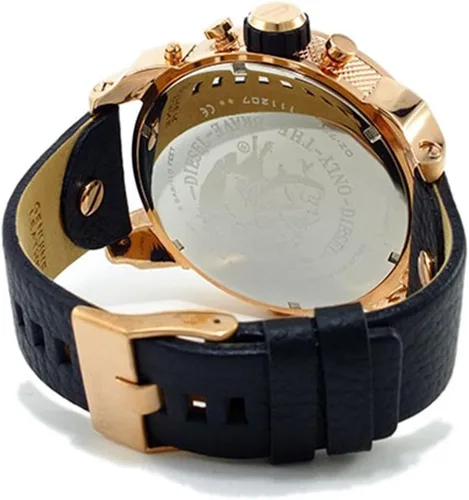 Vista 3 de Diesel DZ7261 Mr. Daddy Reloj analógico de cuarzo negro para hombre