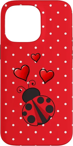 Vista 21 de Ladybug - Carcasa para iPhone 17, diseño de lunares rojos y blancos