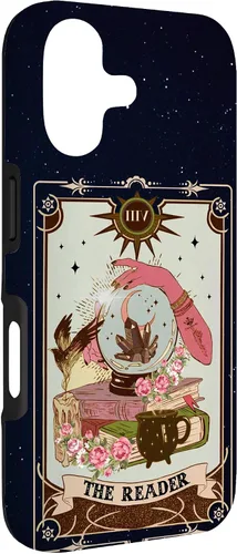 Vista 3 de Tarot Card Lover Tarot Reader Fortune Teller Book Lover Funda para iPhone 17