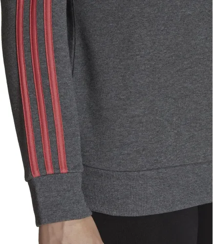 Vista 79 de adidas Sudadera Essentials de forro polar con 3 rayas para mujer