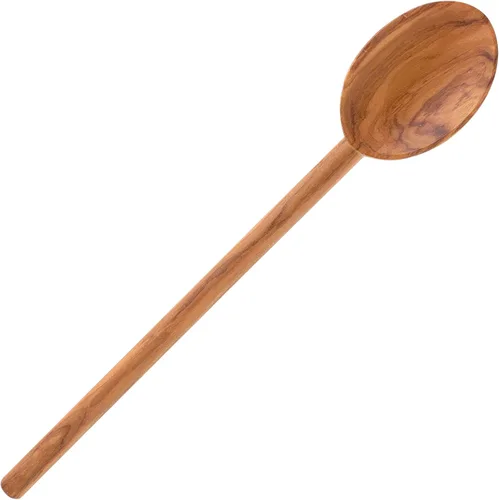 Vista 5 de Eddington's - Juego de cucharas de cocina de madera de olivo italiano, hechas a mano en Europa, juego de 2