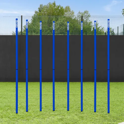 Vista 41 de FORZA Slalom - Bastones de agilidad Mejora la resistencia, la velocidad y el juego de pies Opciones de color, tamaño y base de goma disponibles