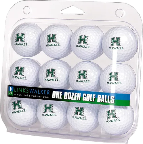 Vista 62 de LinksWalker Bolas de golf universitarias 12 bolas de regalo, tamaño reglamentario, bolas de 2 piezas