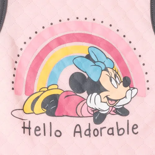 Vista 5 de Disney Minnie Mouse - Body acolchado de felpa francesa para bebé recién nacido a bebé