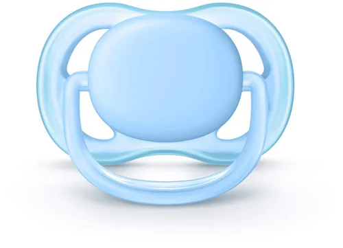 Vista 3 de Philips Avent Chupete Ultra Air, 0-6 meses, azul/verde, paquete de 2, SCF244/20