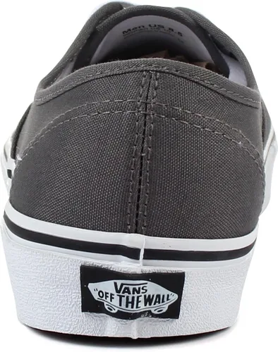 Vista 3 de Vans Authentic - Zapatillas de lona para hombre color gris