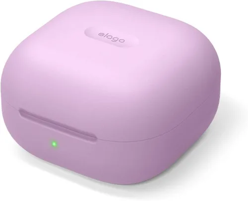 Vista 10 de elago Funda de silicona para Galaxy Buds FE, 2 Pro, 2, Pro, Live (2023) (2022) (2021) (2020) (negro)