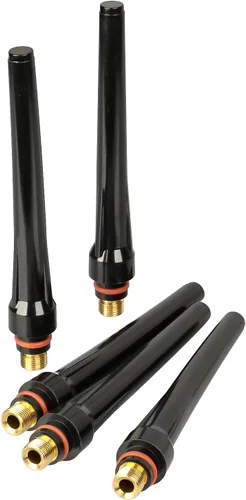 Vista 6 de 5 unids TIG soldadura 57Y02 tapa trasera larga para la antorcha de soldadura TIG wp 17 18 26 consumibles de Tig de la serie Suministros de soldadura